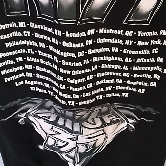 KISS band tour t shirt - Picture 6 of 8